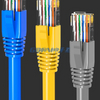 Huippulaatuinen monipuolinen PVC -materiaali suojaava holkki RJ45 -venymähelpotuskengät Ethernet -kaapeleille